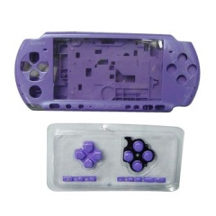 Housing Faceplate Case Cover for PSP 3000 Console Replacement Housing Shell Case（Purple ）