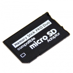 Single SDHC Micro SD to Memory Stick Pro Duo Adapter