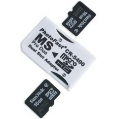 Micro SD Card Case to Memory Stick Pro Duo