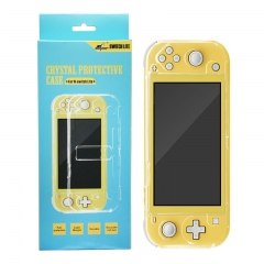 Crystal protective case with stand for Nintendo switch Lite