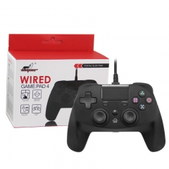 Promotion price PS4/PC Wired Controller with Sensor Function Black Color