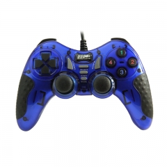 Wired USB PC Game Controller For WinXP/Win7/8/10 -Blue