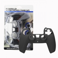 PS5 Controller Silicon Case with 2 Grips