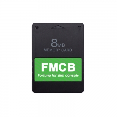 PS2 Slim Fortuna FMCB 8M Memory Card