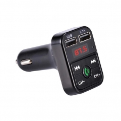 B2 Car Bluetooth MP3 Player Bluetooth Hands-free Fm Card Machine Dual Usb Charger B2 Car Charger MP3